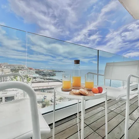 Fantastic View Apartment With Terrace In Los Gigantes *